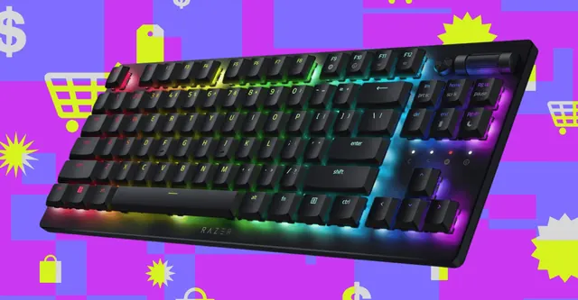 Razer’s low-latency wireless gaming keyboard is almost half off